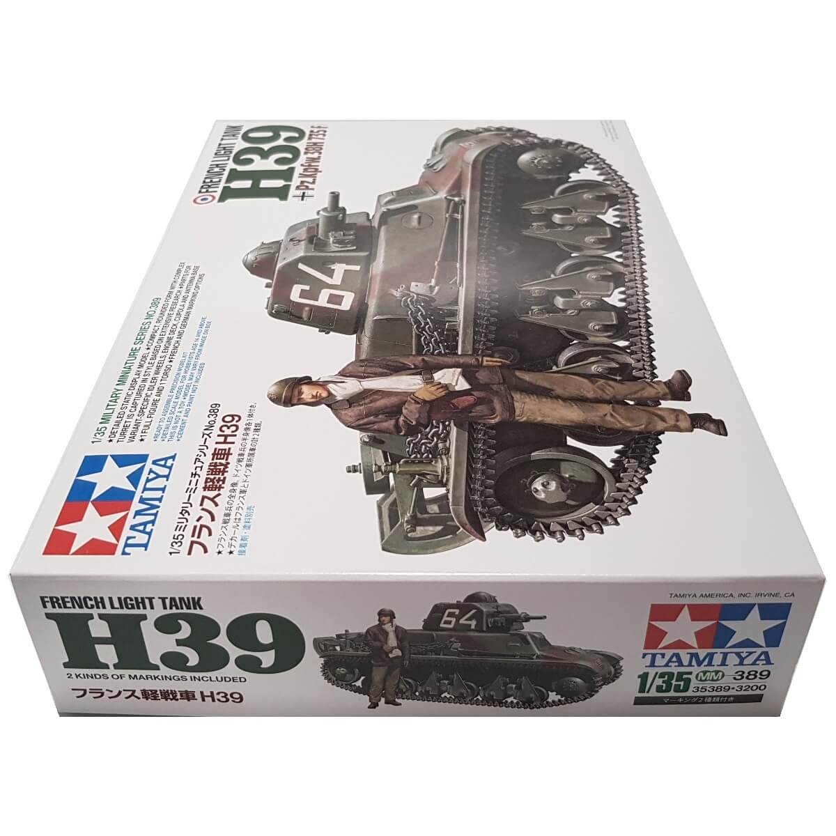 1:35 French Light Tank H39 - Pz.Kpfw.38H 735(f) - TAMIYA