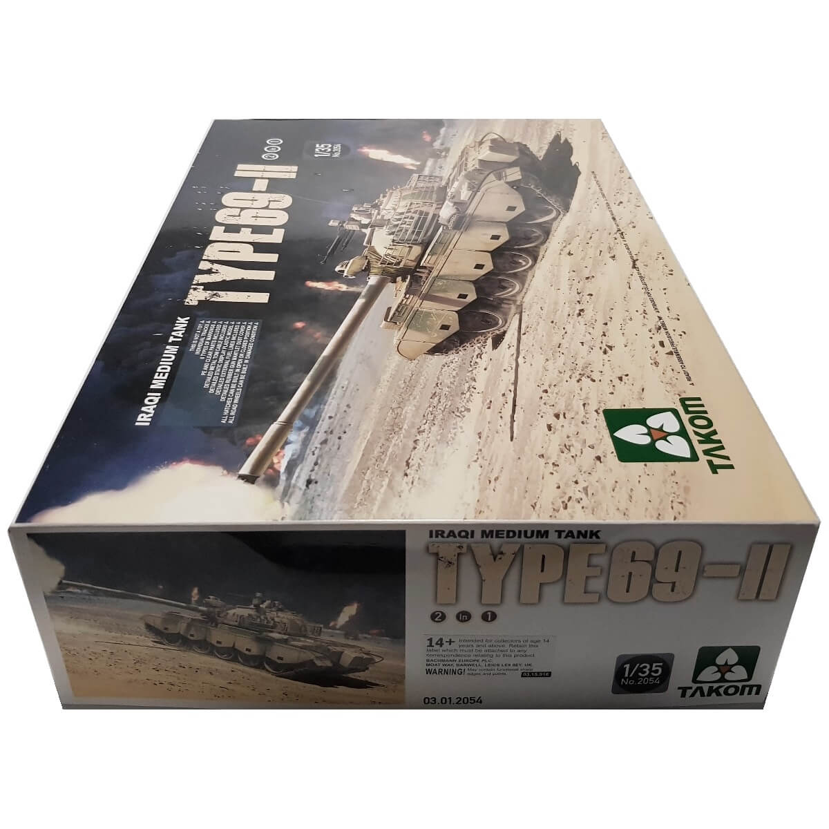 1:35 Iraqi Medium Tank Type 69-II - TAKOM