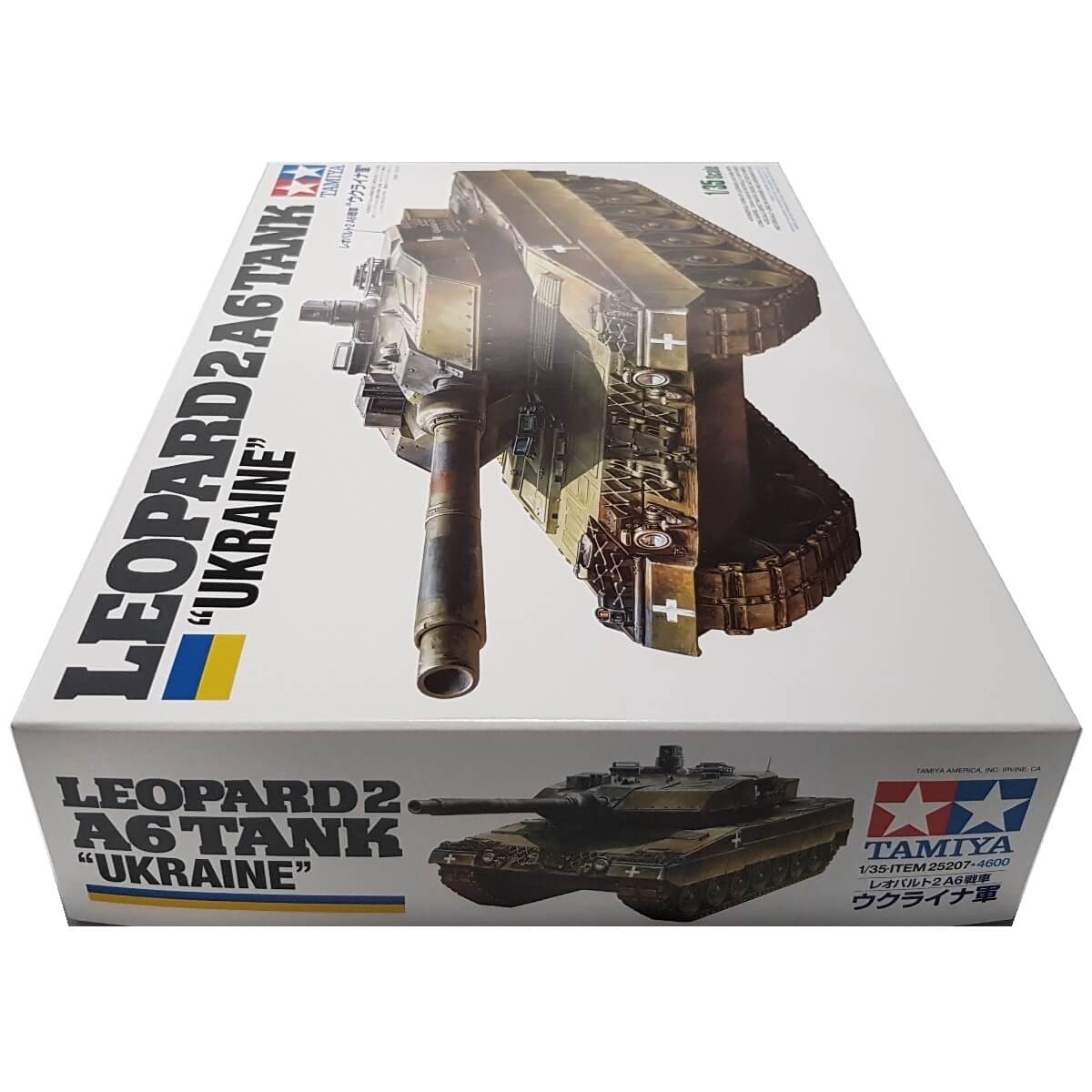 1:35 Leopard 2A6 Tank - Ukraine - TAMIYA