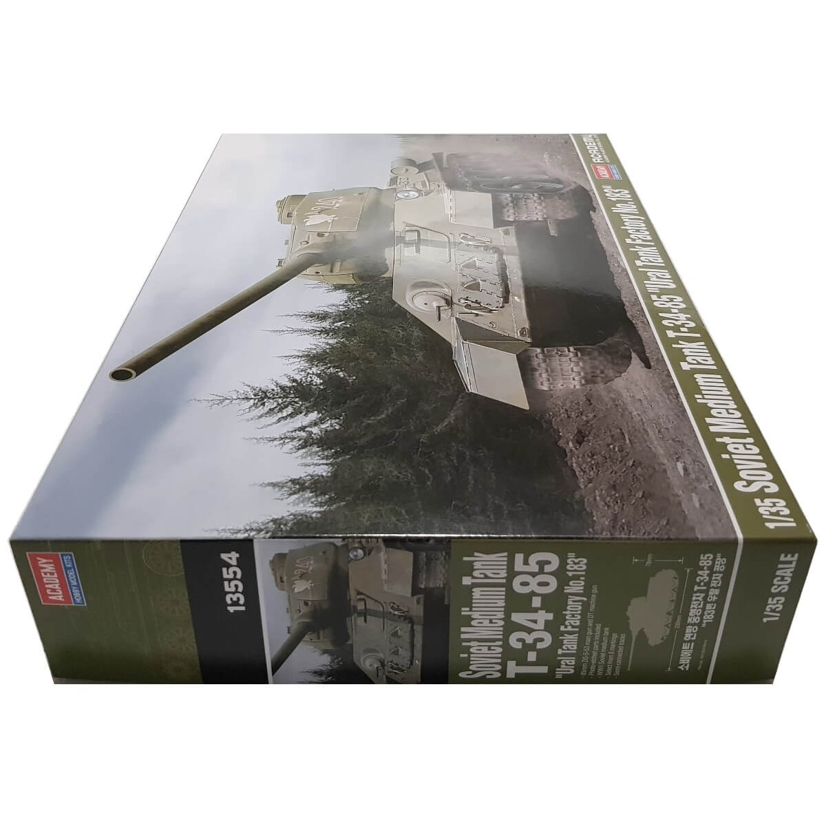 1:35 Soviet Medium Tank T-34/85 - Ural Tank Factory No.183 Factory - ACADEMY