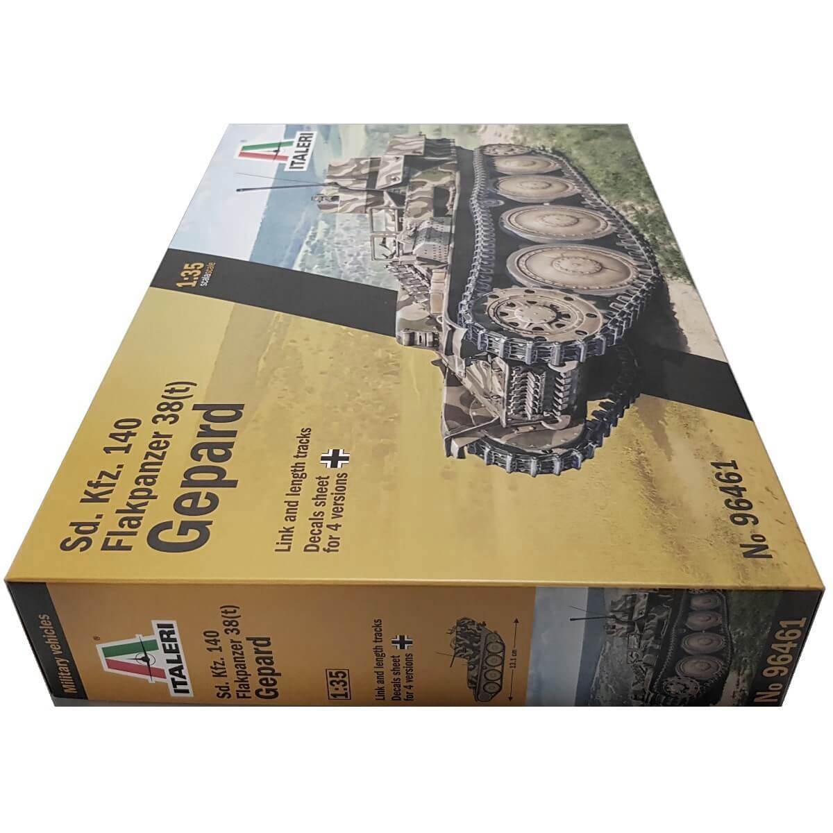 1:35 Sd. Kfz. 140 Flakpanzer 38(t) Gepard - ITALERI
