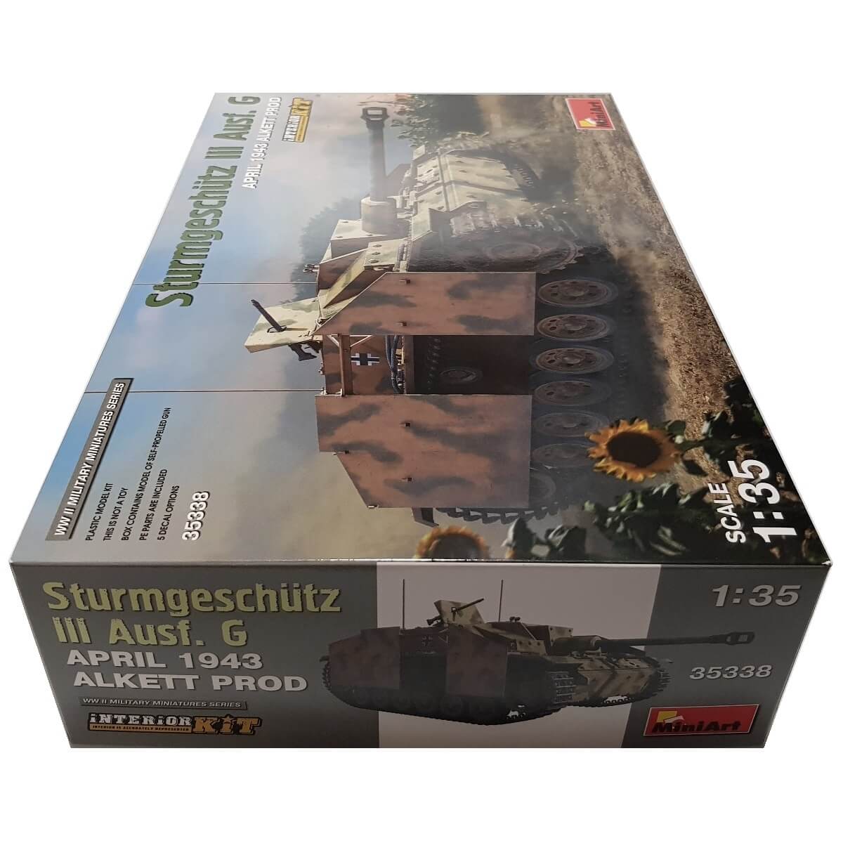 1:35 StuG III Ausf. G - April 1943 Alkett Prod - MINIART