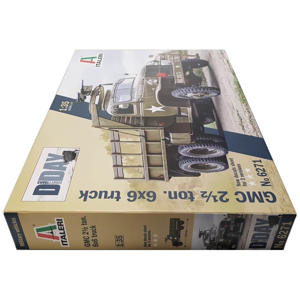 1:35 GMC 2 ½ Ton. 6x6 Truck - ITALERI