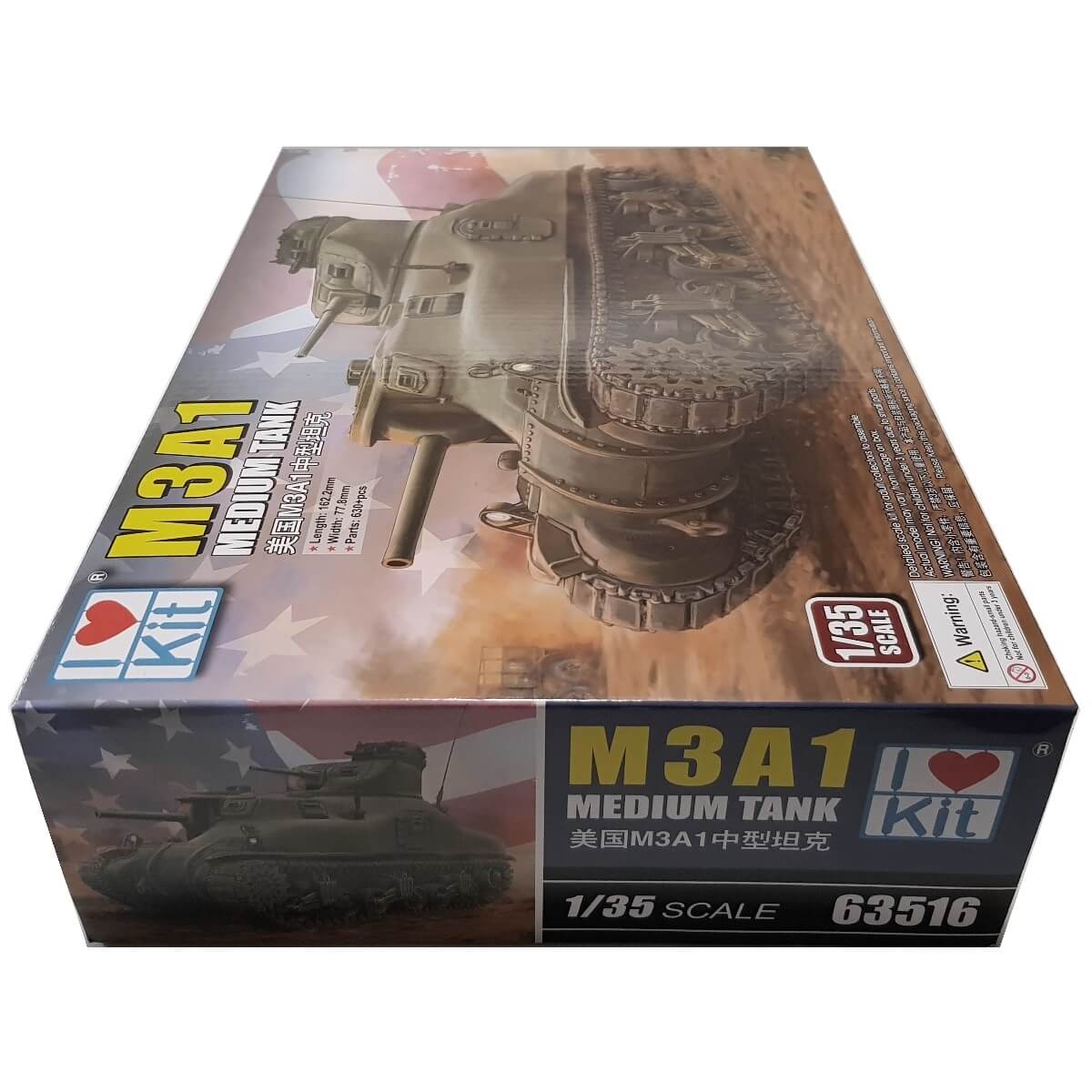 1:35 M3A1 Medium Tank - I LOVE KIT