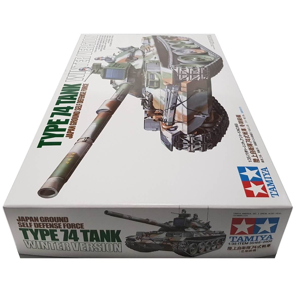 1:35 Japan Ground Self Defense Force Type 74 Tank - Winter Version - TAMIYA