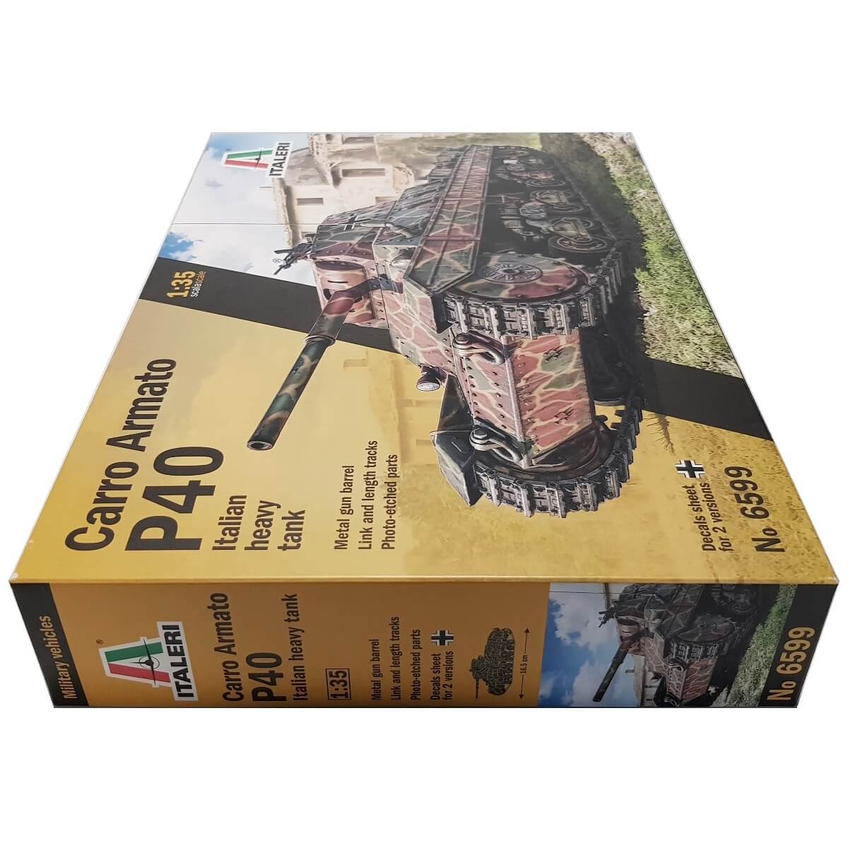 1:35 Carro Armato P40 Italian Heavy Tank - ITALERI