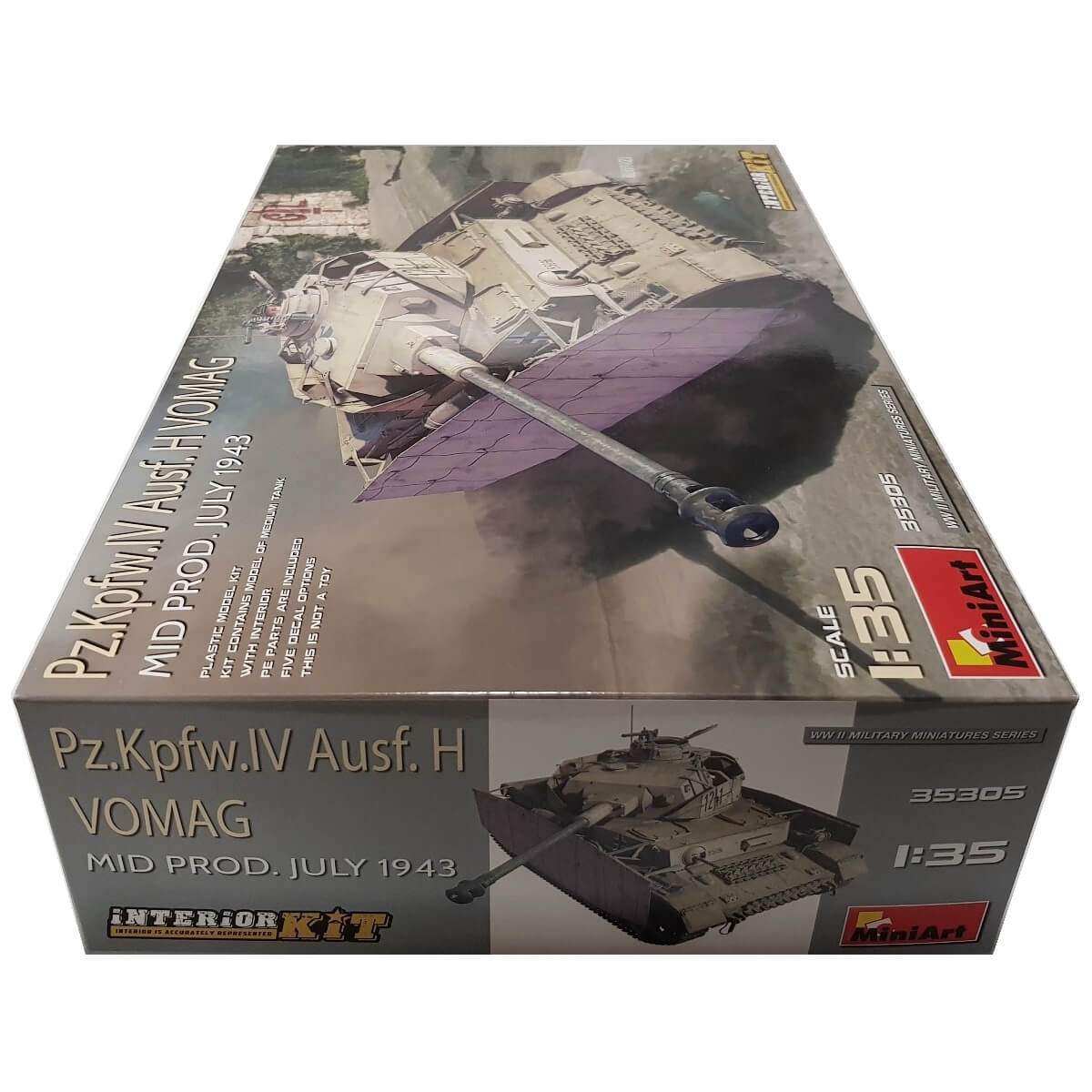 1:35 Pz.Kpfw. IV Ausf. H Vomag - Mid Prod. July 1943 - MINIART