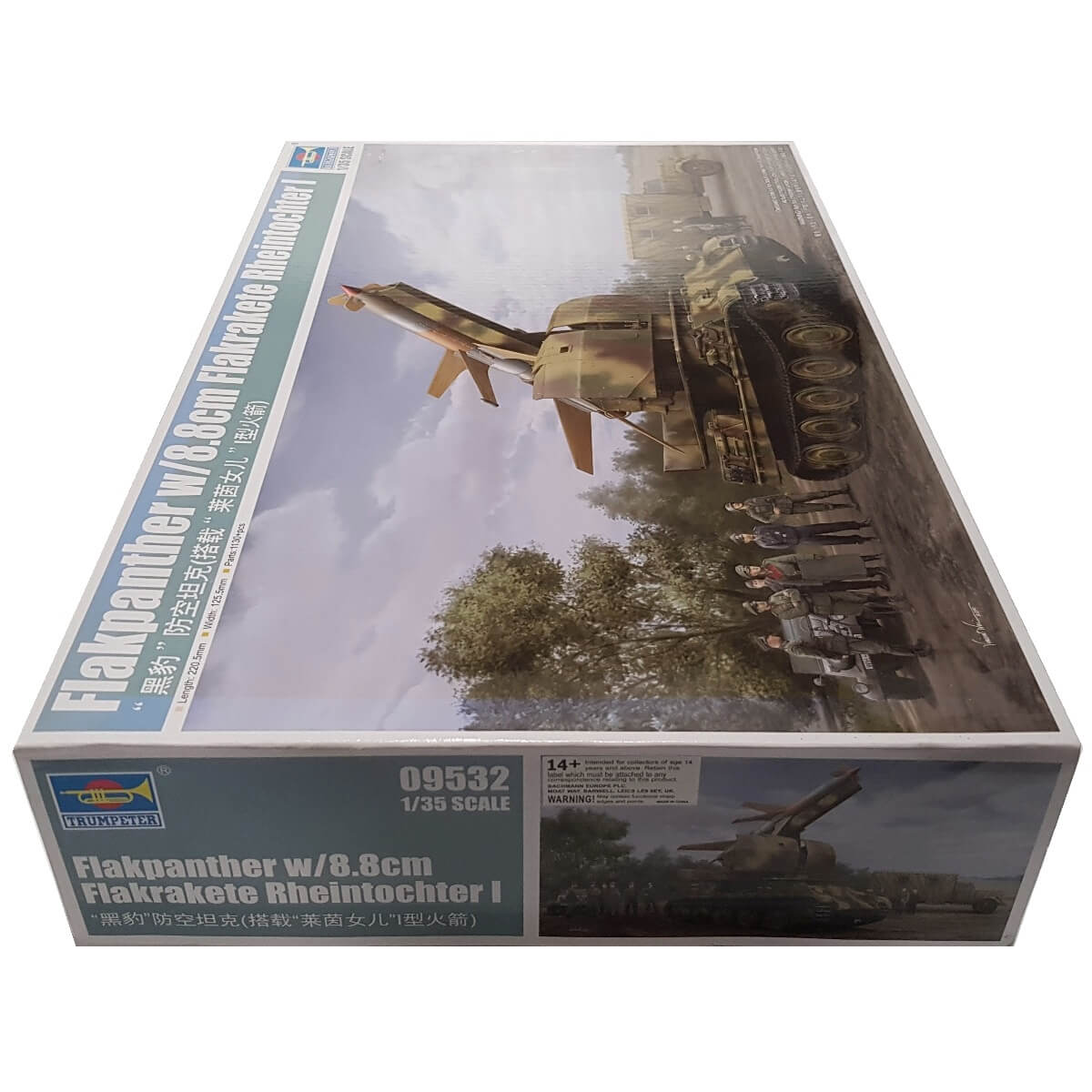 1:35 Flakpanther with 8.8cm Flakrakete Rheintochter I - TRUMPETER