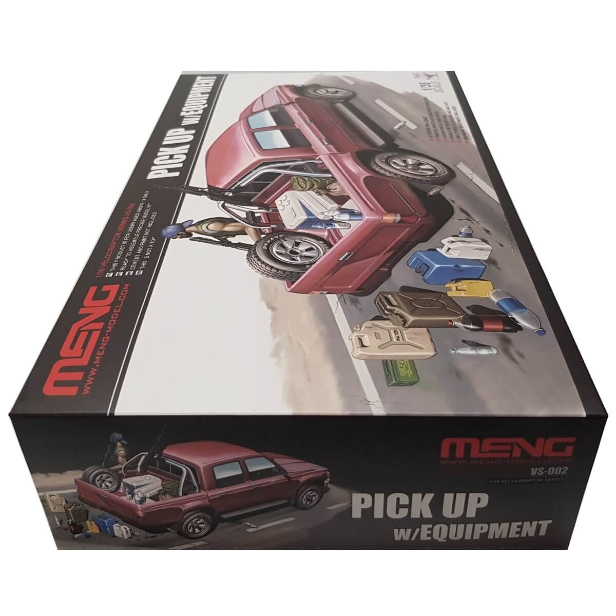 1:35 Pick Up with equipment - MENG