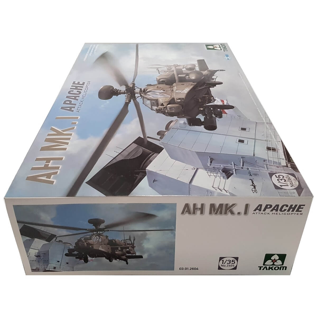 1:35 AH Mk. I Apache - Attack Helicopter - TAKOM