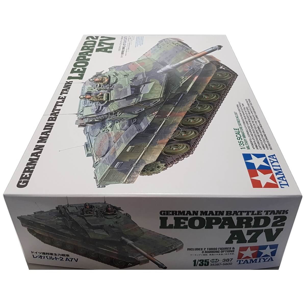 1:35 Leopard 2 A7V German Main Battle Tank - TAMIYA