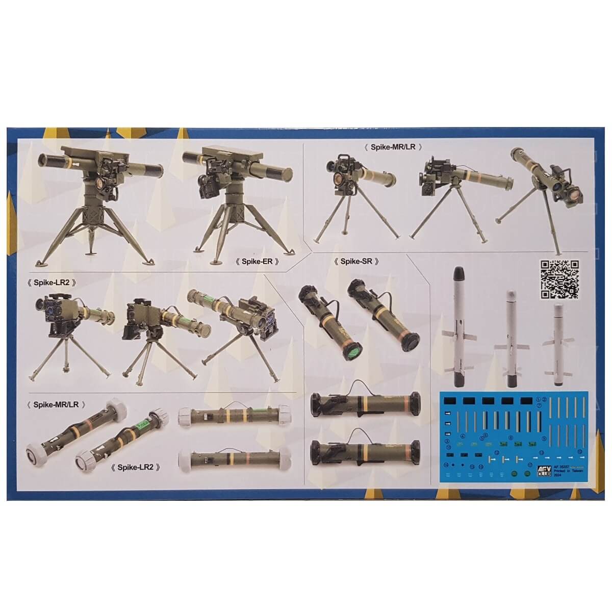 1:35 SPIKE Anti-Tank Guided Missile - AFV CLUB