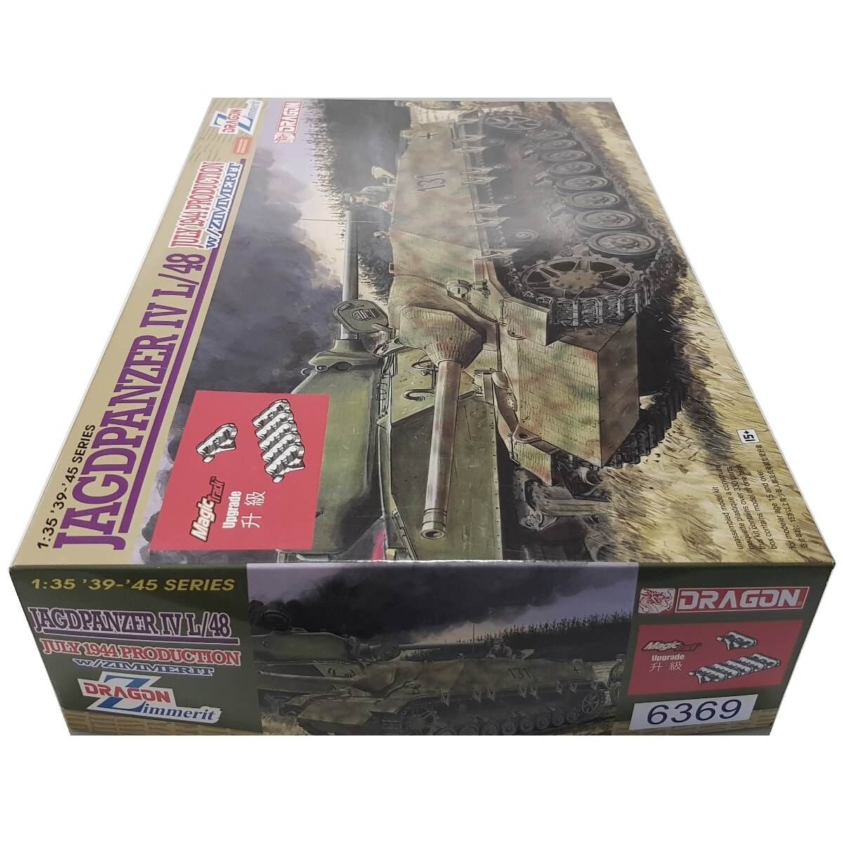 1:35 Jagdpanzer IV L/48 - July 1944 Production with Zimmerit - DRAGON