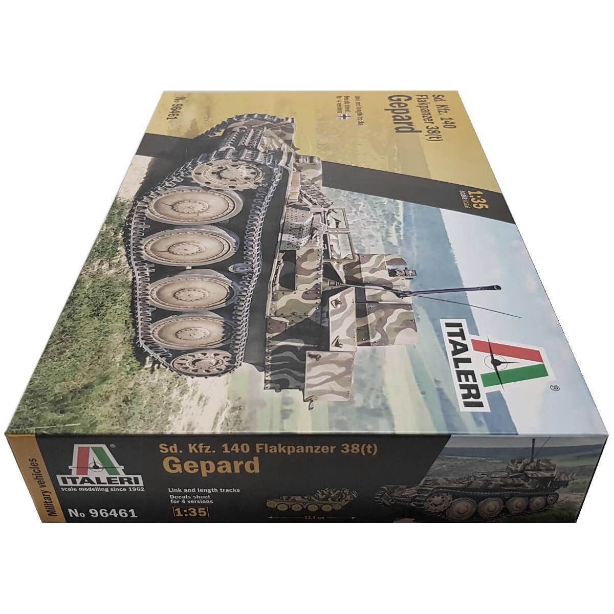 1:35 Sd. Kfz. 140 Flakpanzer 38(t) Gepard - ITALERI