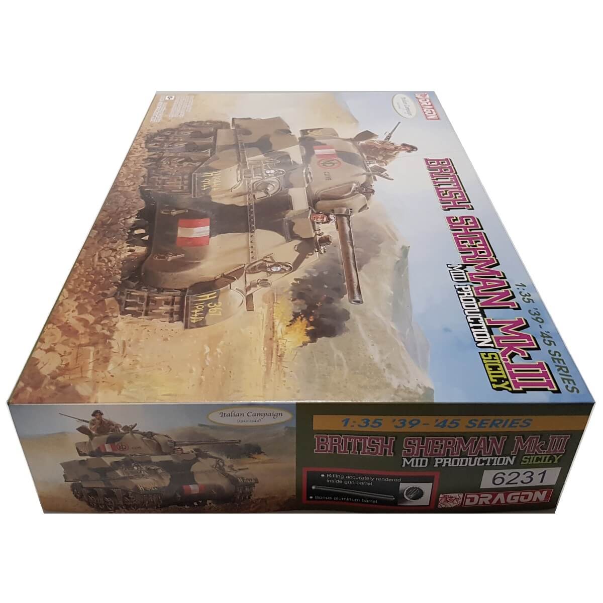 1:35 British Sherman Mk. III - Mid Production Sicily - DRAGON