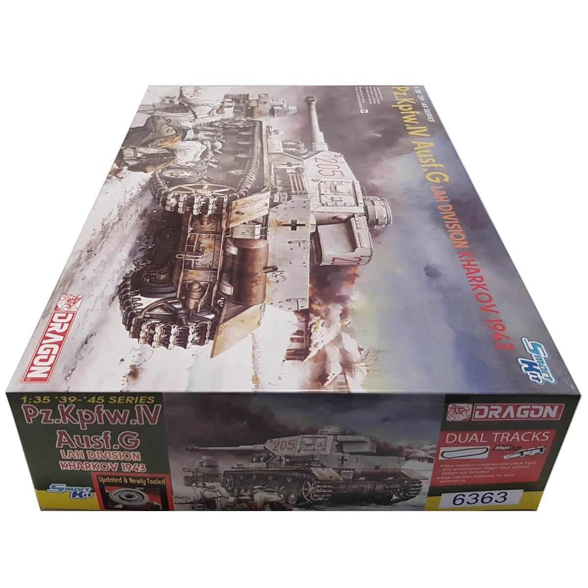 1:35 Pz.Kpfw. IV Ausf. G - LAH Division Kharkov 1943 - DRAGON