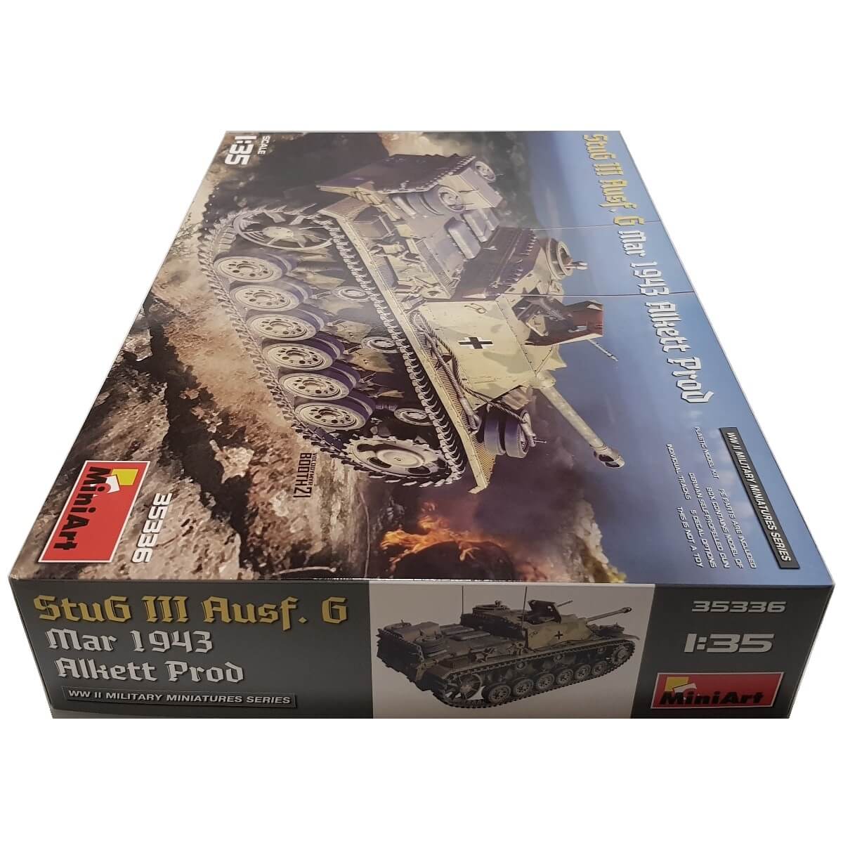 1:35 StuG III Ausf. G - Mar 1943 Alkett Prod - MINIART