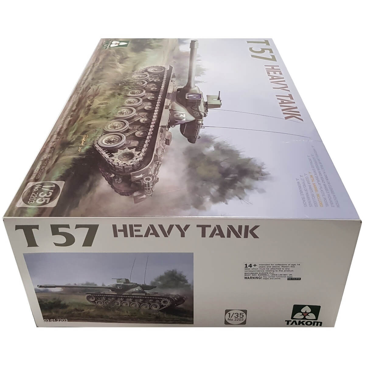 1:35 T57 Heavy Tank - TAKOM