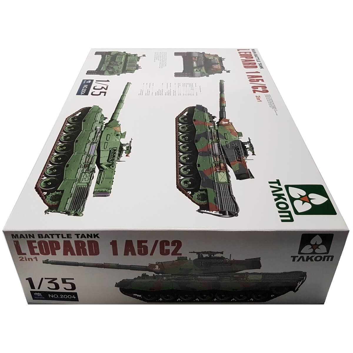 1:35 Main Battle Tank Leopard 1 A5/C2 - TAKOM