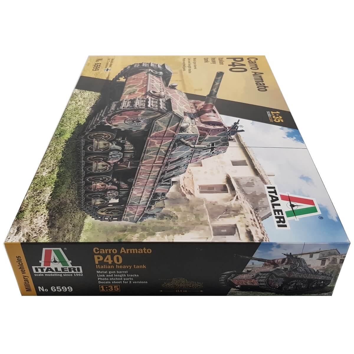 1:35 Carro Armato P40 Italian Heavy Tank - ITALERI