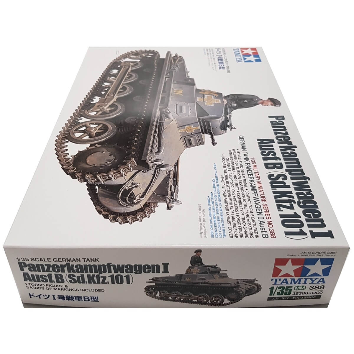 1:35 German Tank Panzerkampfwagen I Ausf. B - TAMIYA