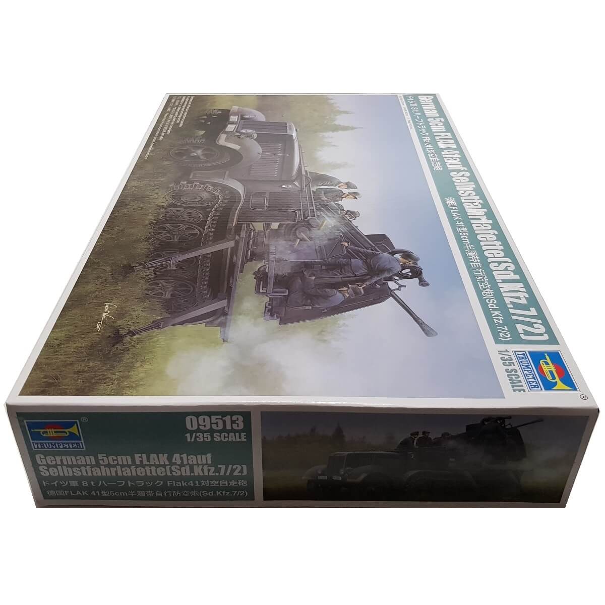 1:35 German 5cm FLAK 41 auf Selbstfahrlafette Sd.Kfz. 7/2 - TRUMPETER