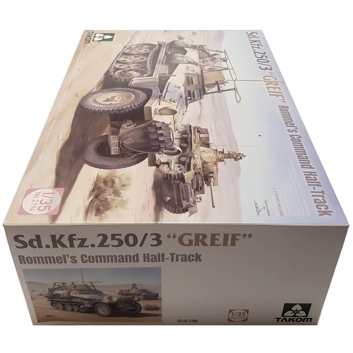 1:35 Sd.Kfz.250/3 GREIF Rommel’s Command Half-Track - TAKOM