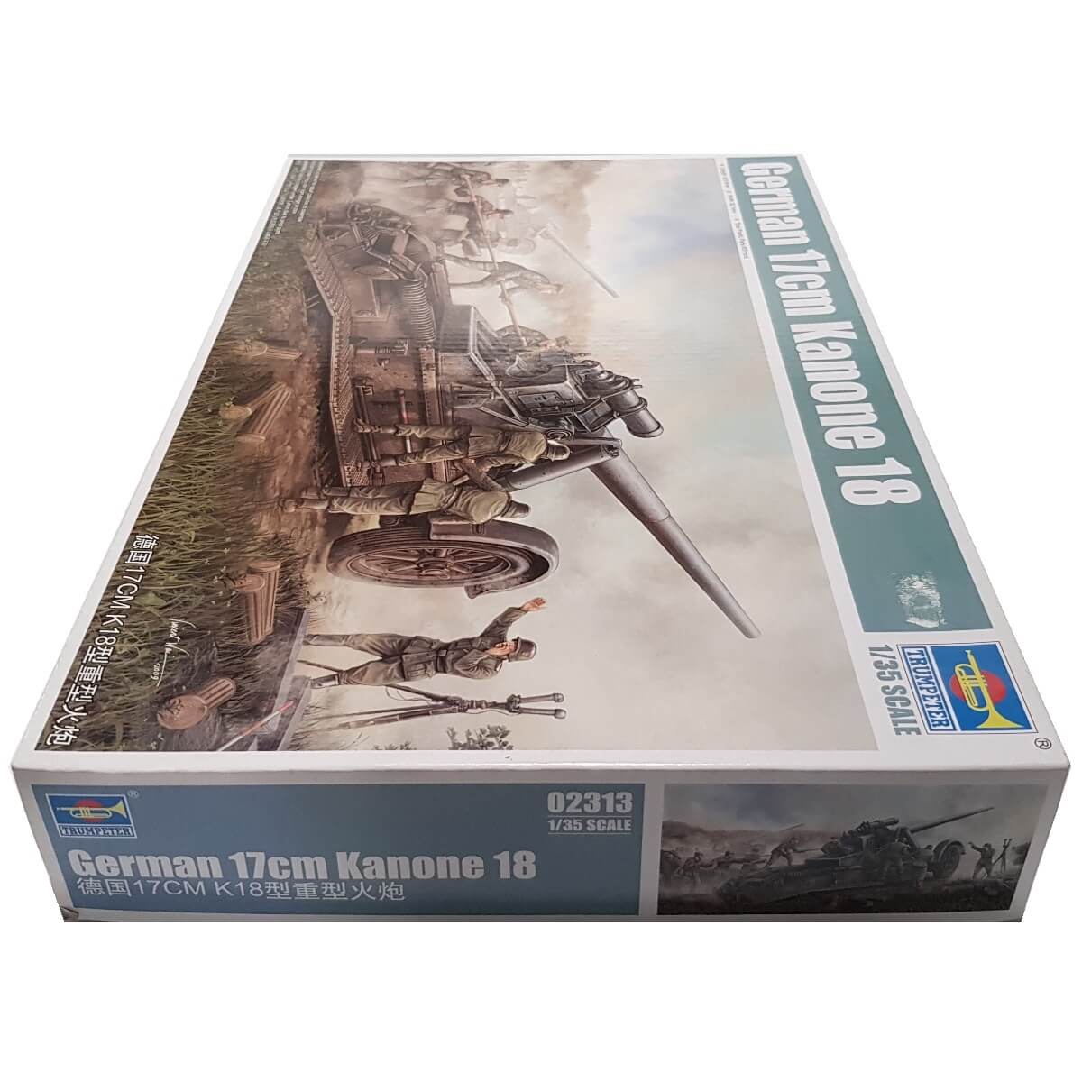 1:35 German 17cm Kanone 18 - TRUMPETER
