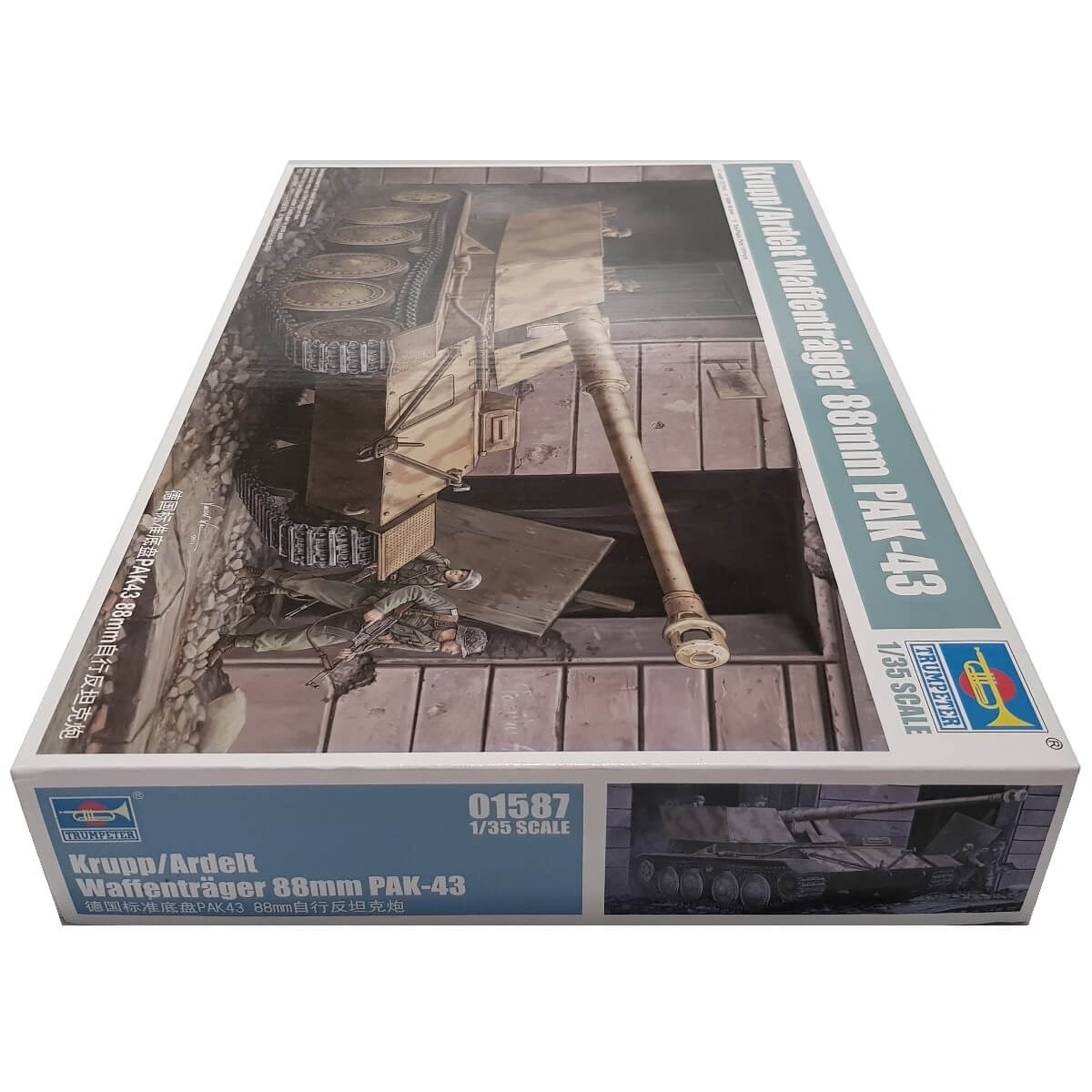 1:35 Krupp/Ardelt Waffentrager 88mm PaK 43 - TRUMPETER