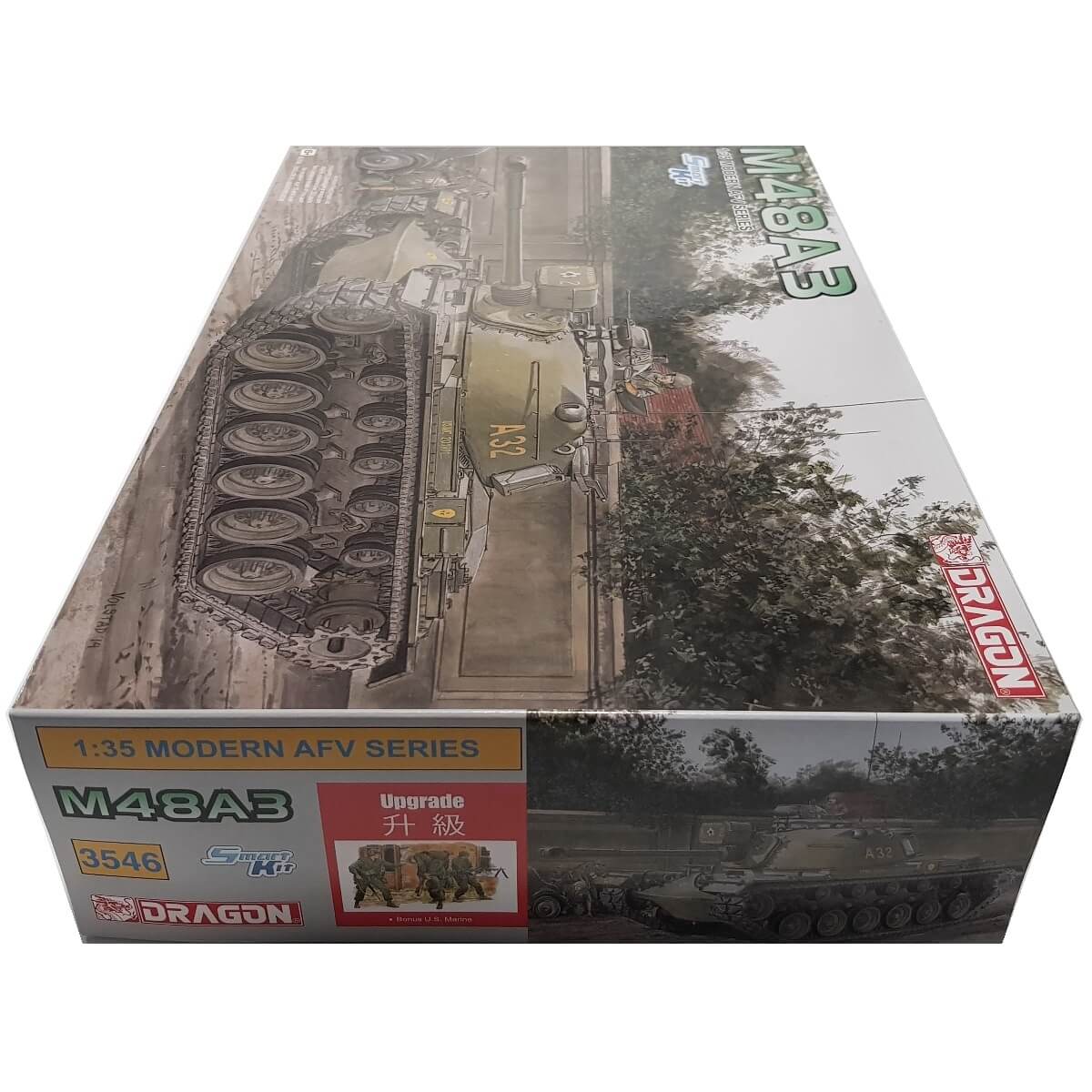 1:35 M48A3 with U.S. Marine Figures - DRAGON
