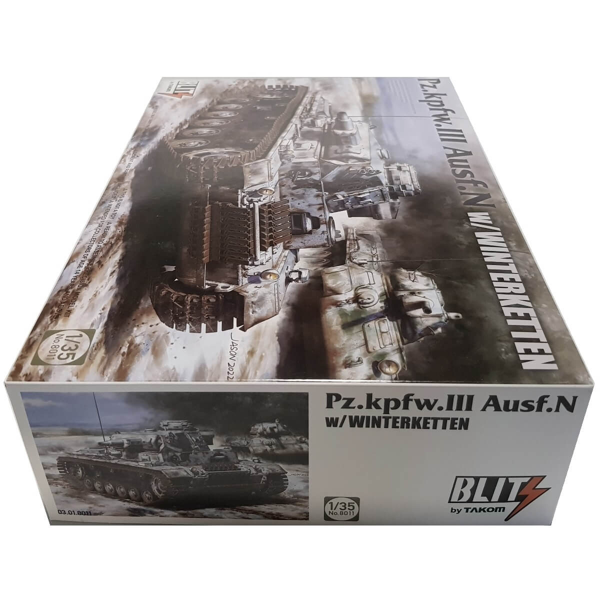 1:35 Pz.Kpfw. III Ausf. N with Winterketten - TAKOM