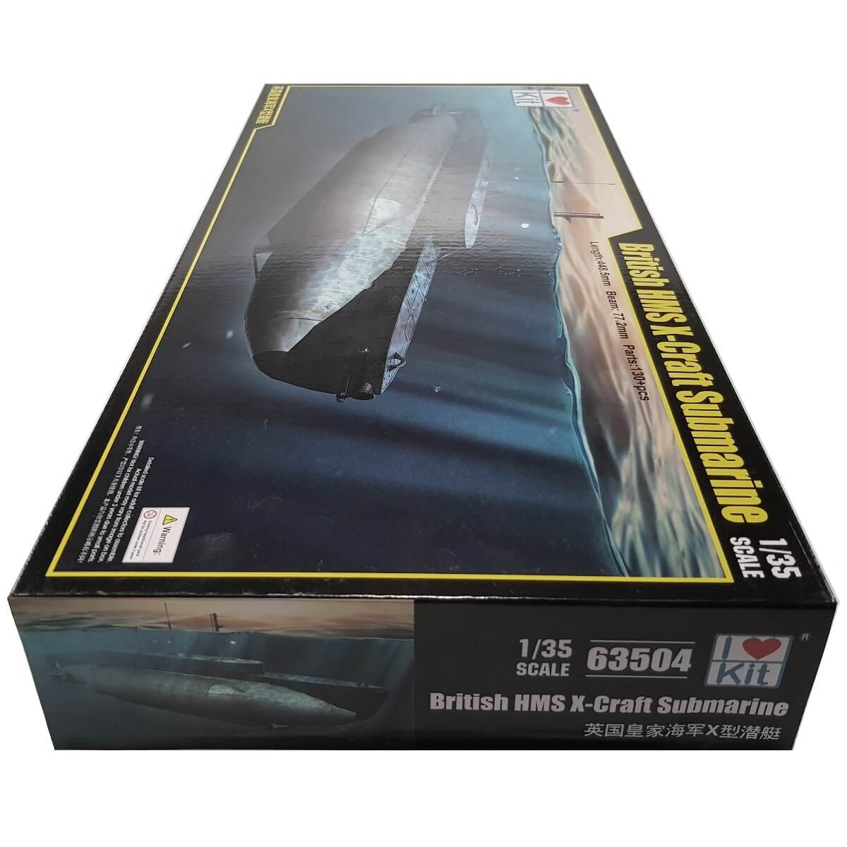1:35 British HMS X-Craft Submarine - I LOVE KIT