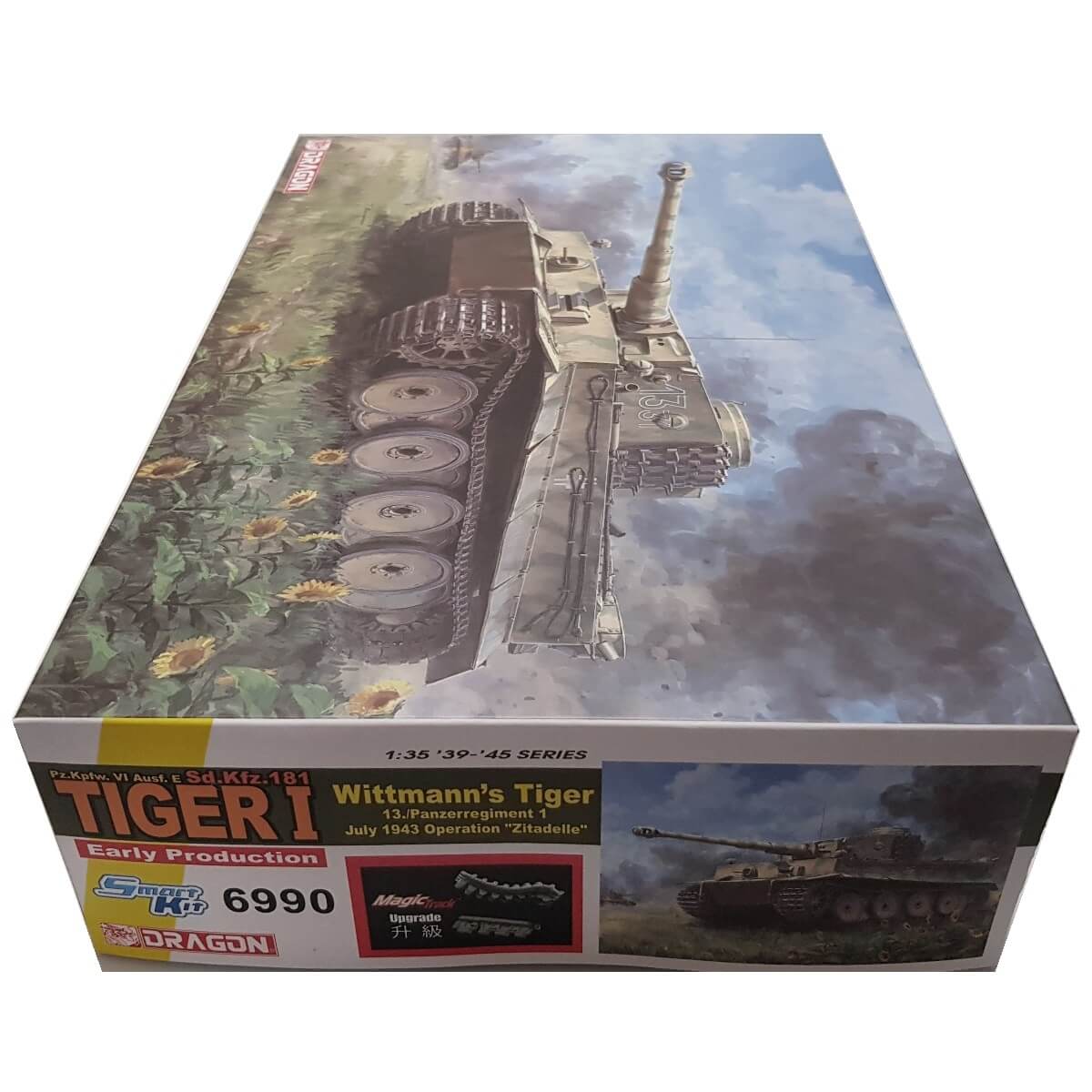 1:35 Tiger I Early Production - Wittmann's Tiger 13./Panzer Regiment 1 - July 1943 Operation "Zitadelle" - DRAGON