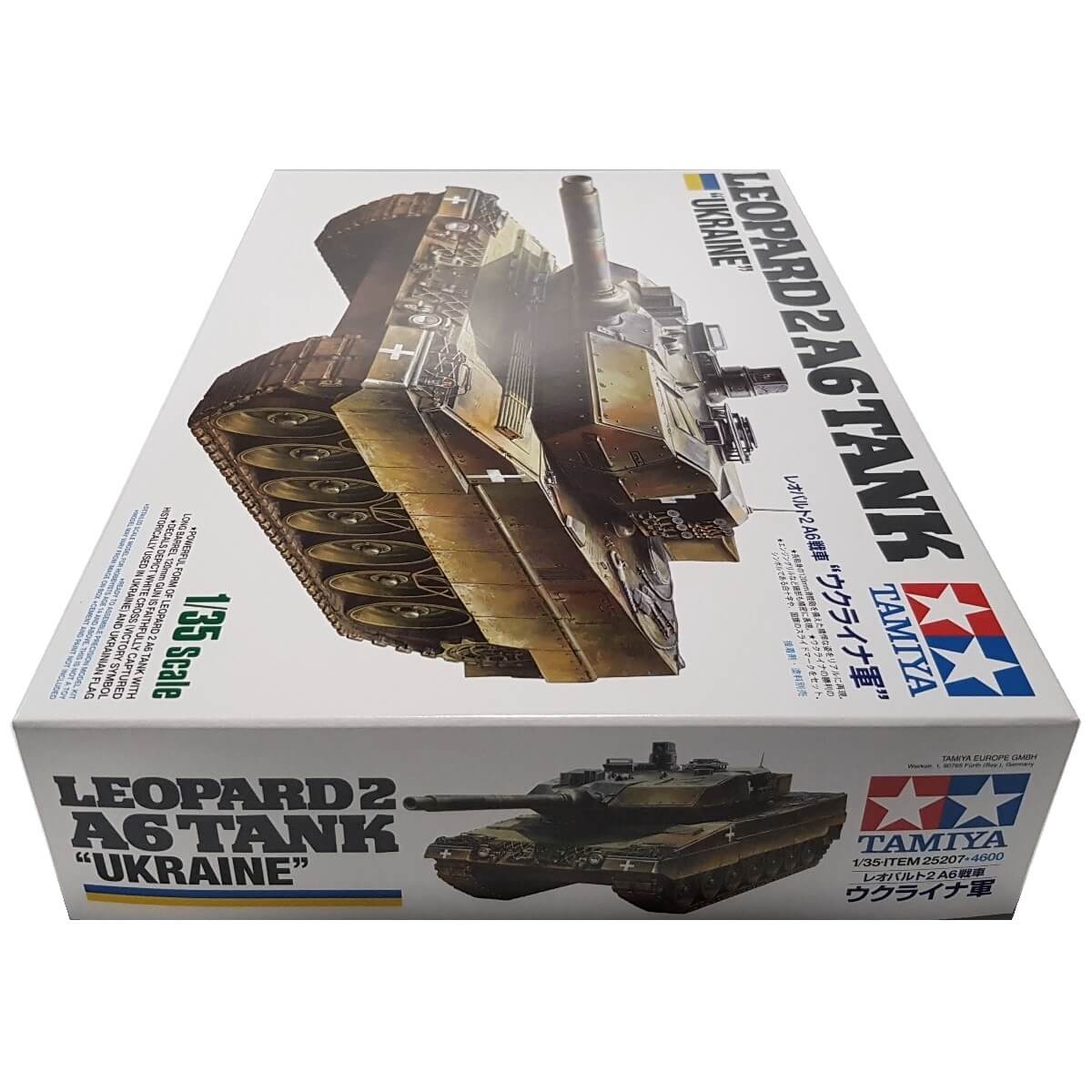 1:35 Leopard 2A6 Tank - Ukraine - TAMIYA