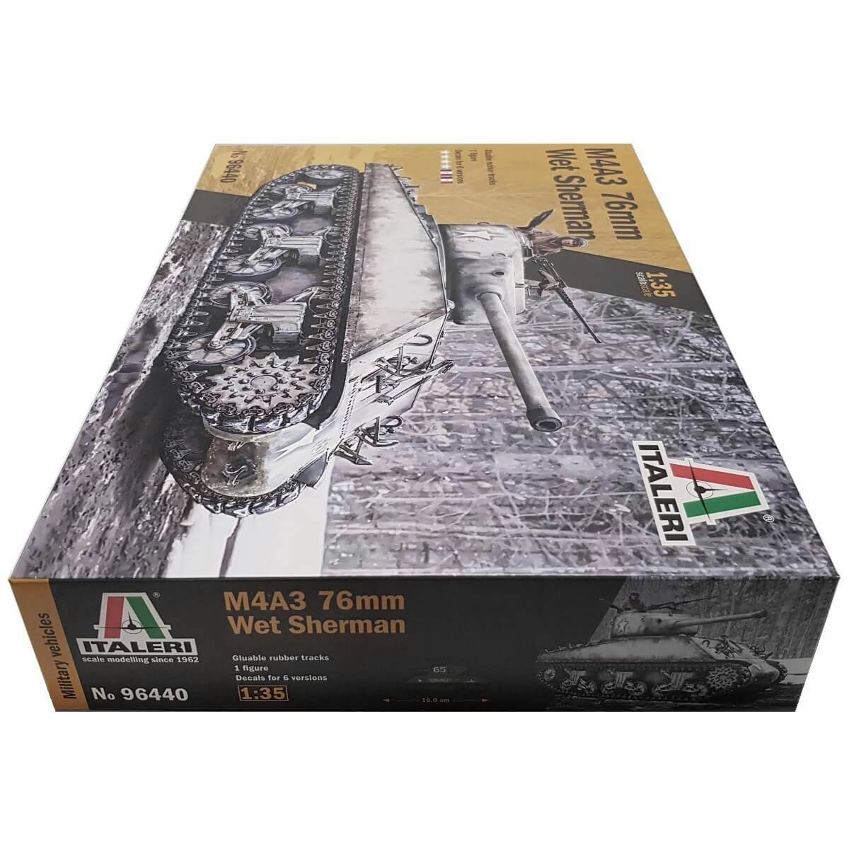 1:35 M4A3 76mm WET Sherman ITALERI