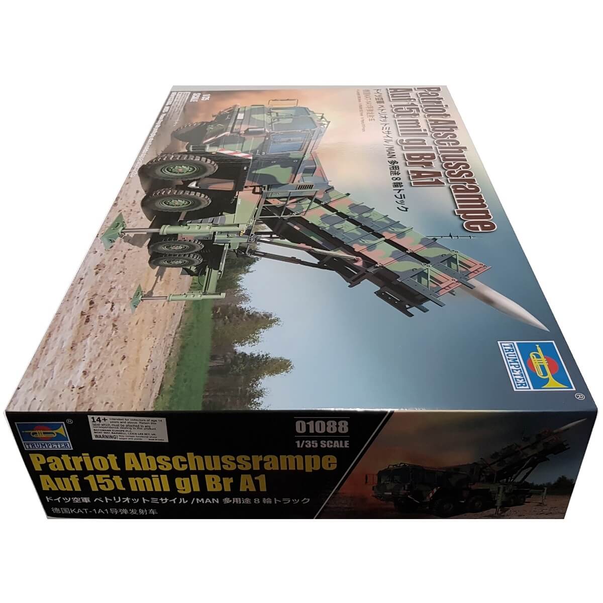 1:35 Patriot Abschussrampe auf 15t mil gl Br A1 - TRUMPETER
