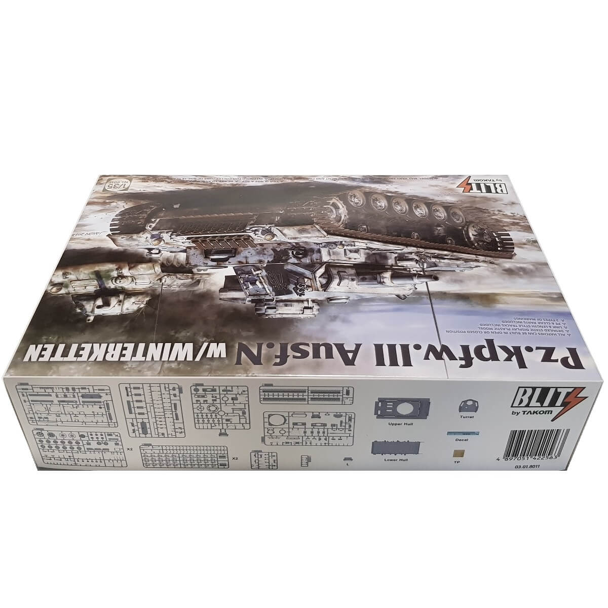 1:35 Pz.Kpfw. III Ausf. N with Winterketten - TAKOM