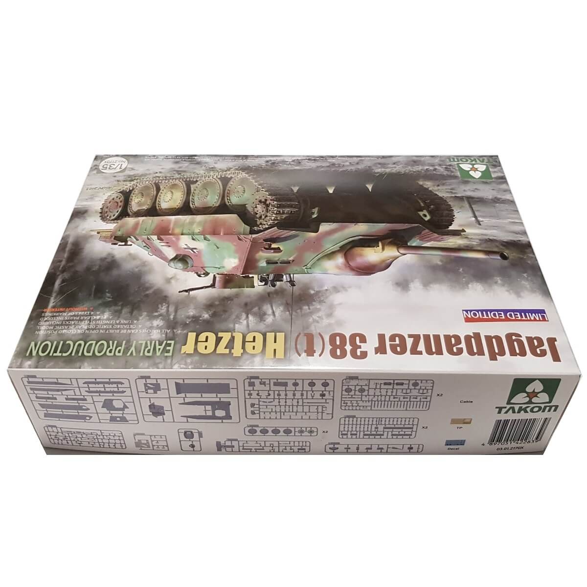 1:35 Jagdpanzer 38(t) Hetzer - Early Production - TAKOM