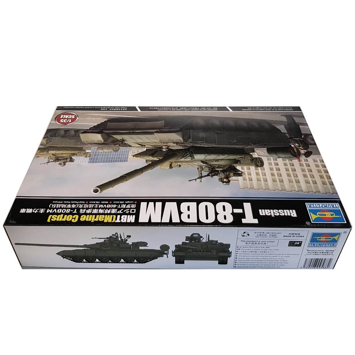 1:35 Russian T-80BVM MBT - Marine Corps - TRUMPETER