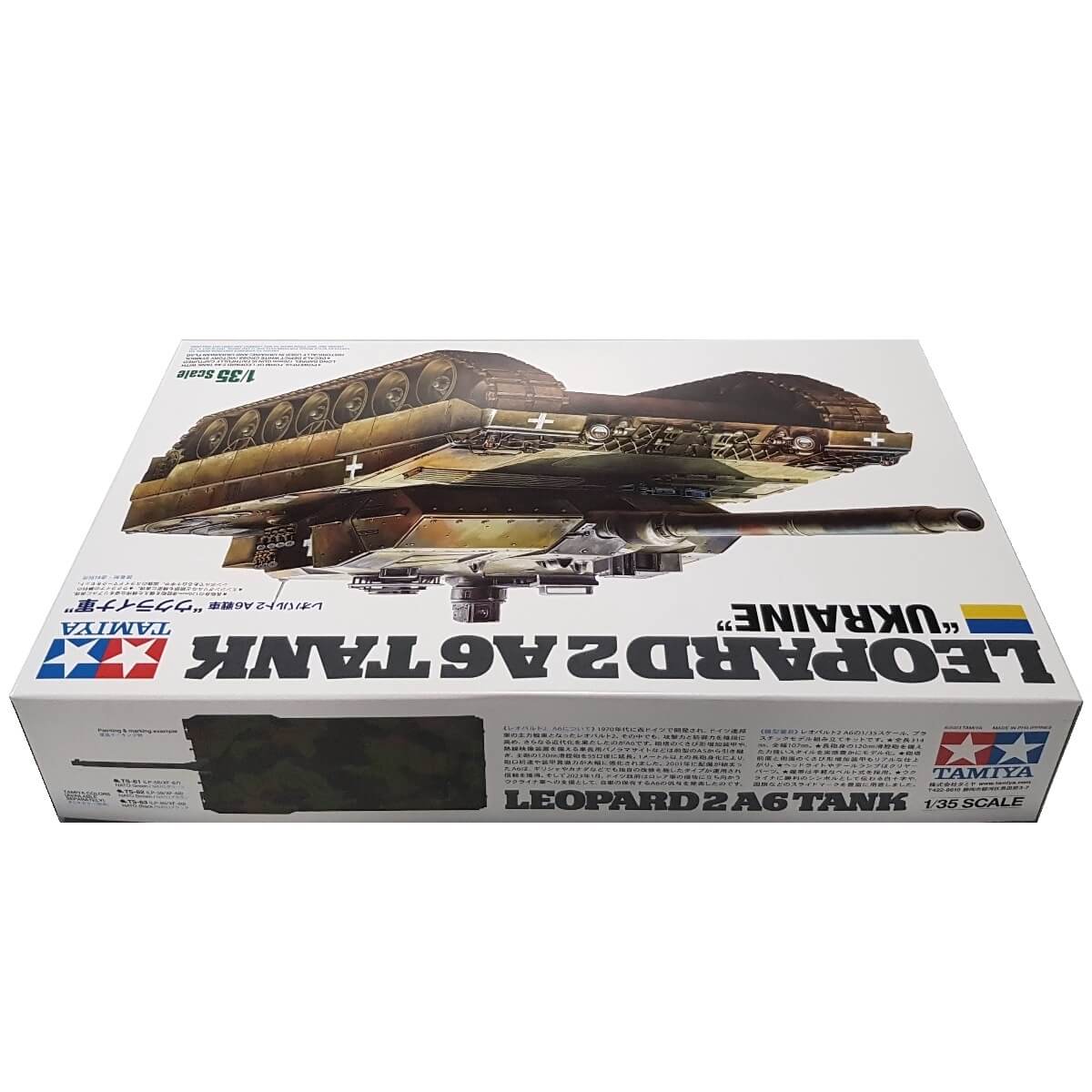 1:35 Leopard 2A6 Tank - Ukraine - TAMIYA