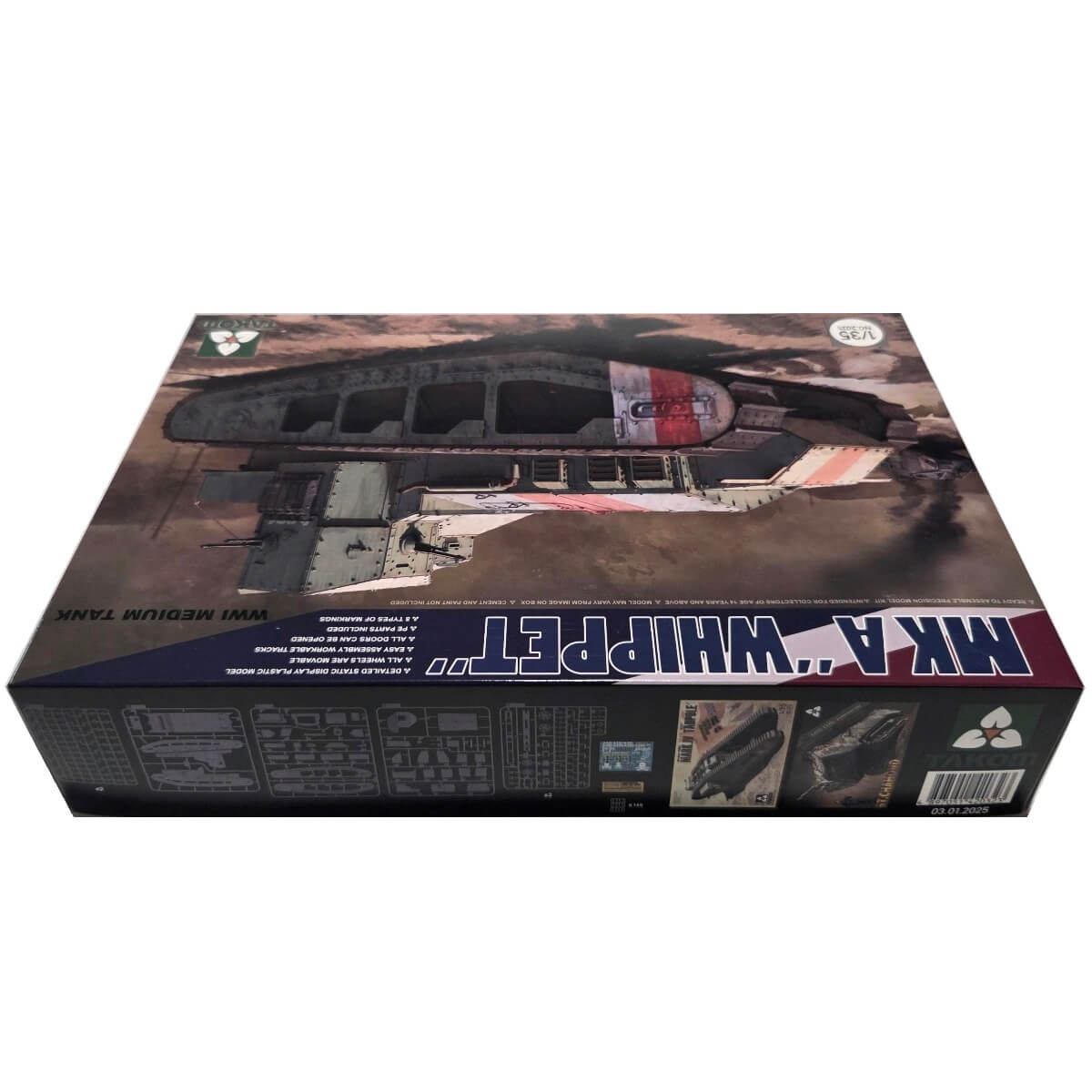 1:35 MK A Whippet - WWI Medium Tank - TAKOM