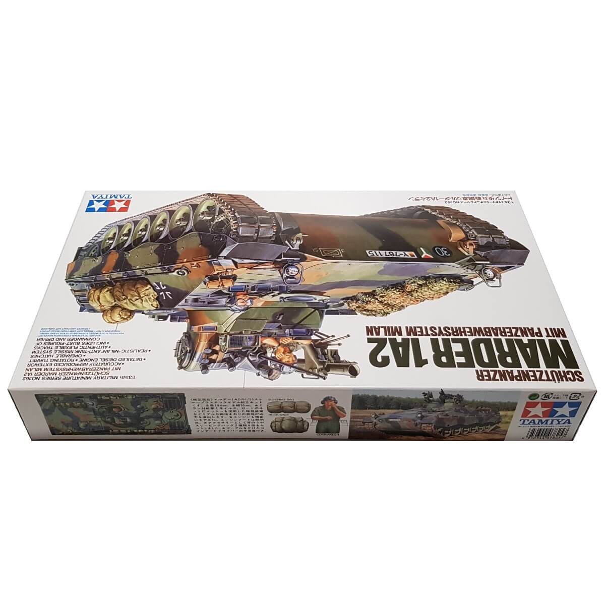 1:35 Bundeswehr SPz Marder 1A2 mit Panzerabwehrsystem Milan - TAMIYA