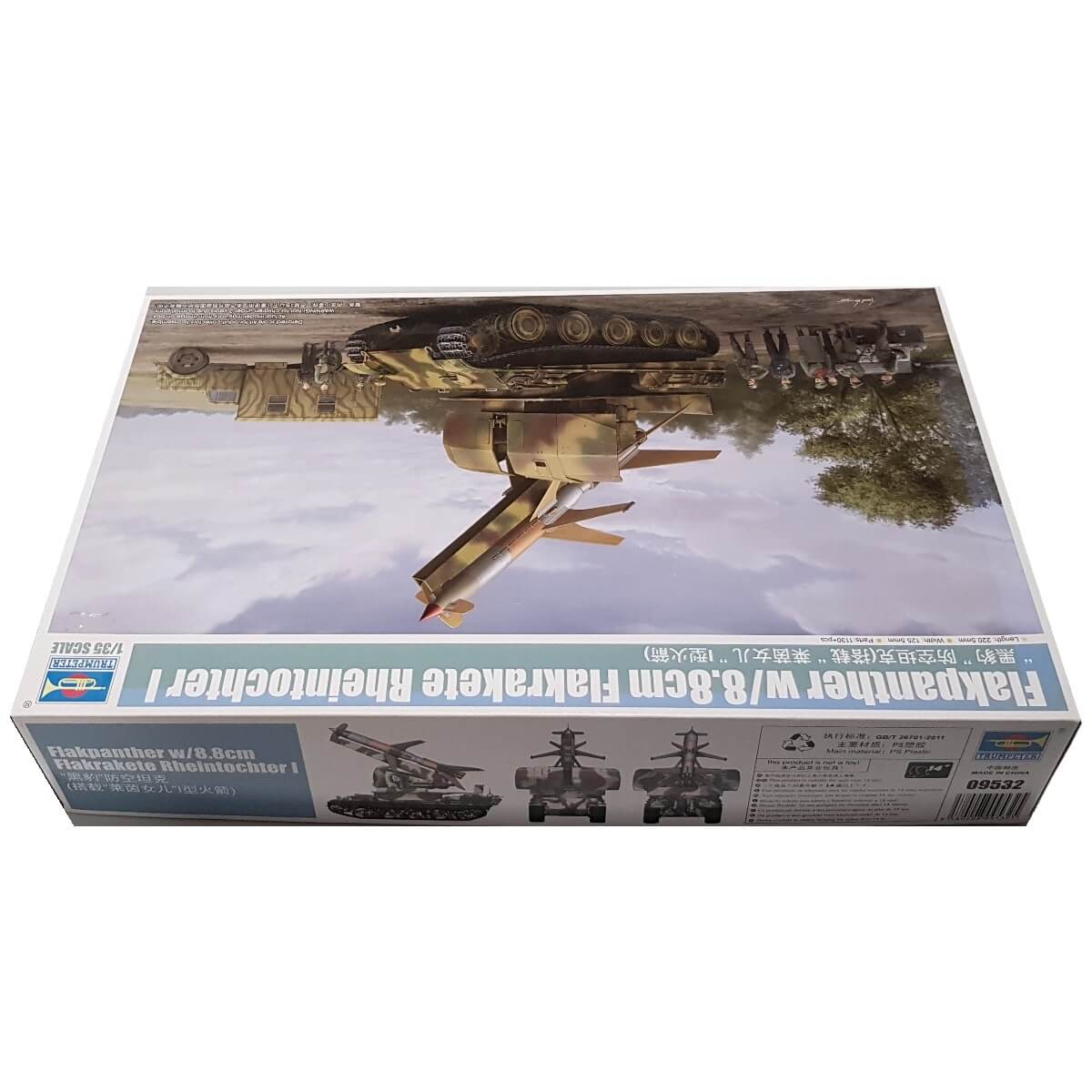 1:35 Flakpanther with 8.8cm Flakrakete Rheintochter I - TRUMPETER
