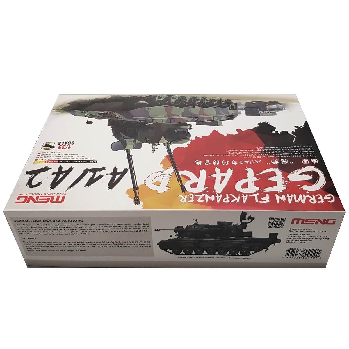 1:35 German Flakpanzer GEPARD A1/A2 - MENG