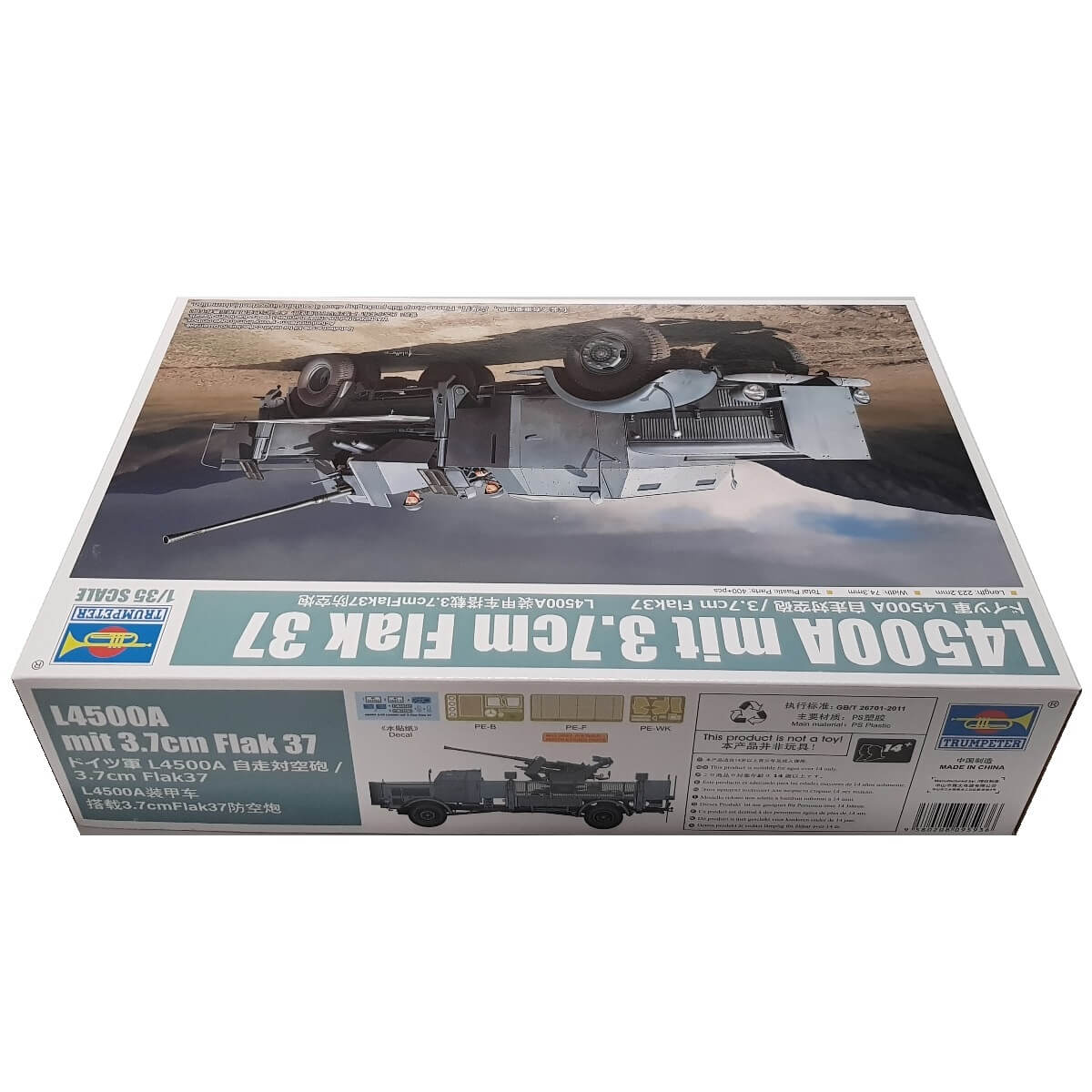 1:35 L4500A mit 3.7cm Flak 37 - TRUMPETER