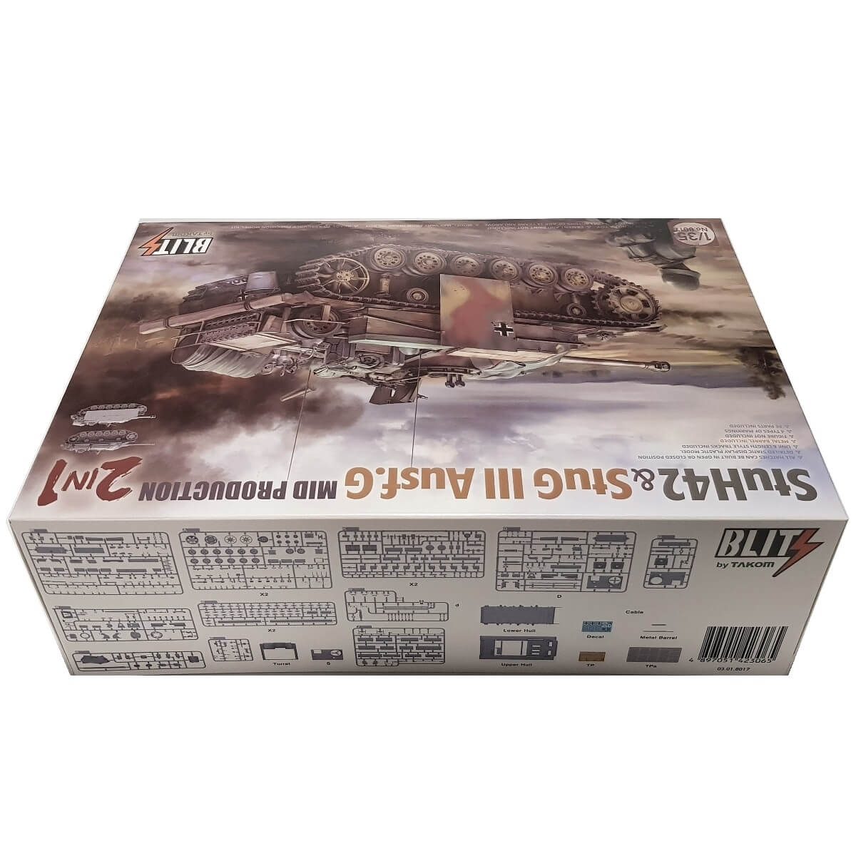 1:35 StuH 42 and StuG III Ausf. G - Mid Production - TAKOM