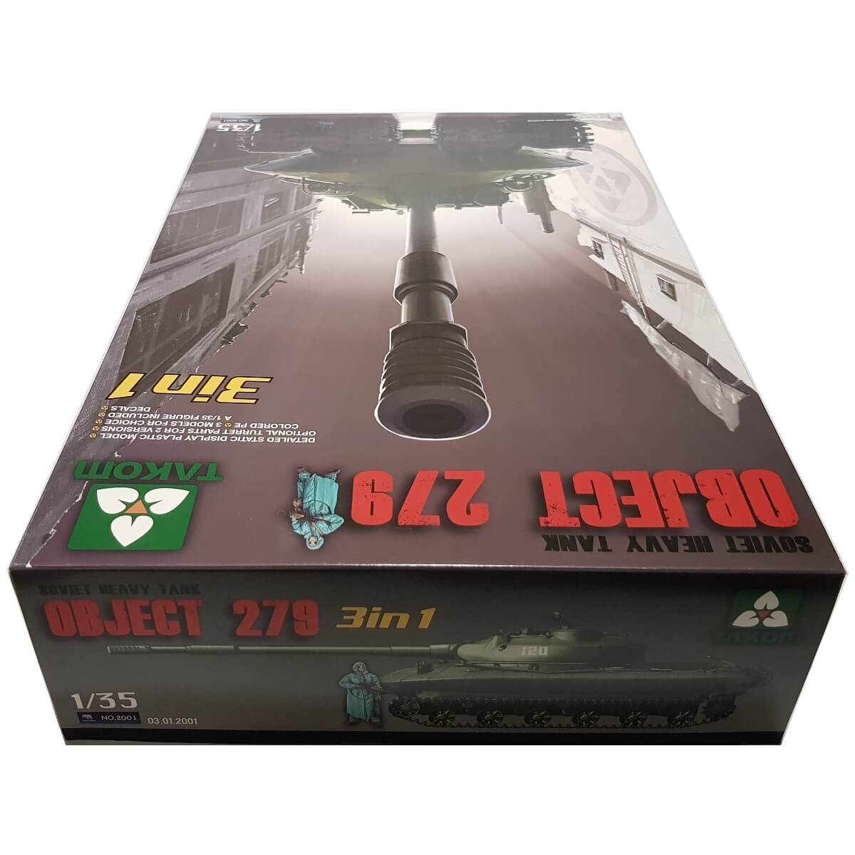 1:35 Soviet Heavy Tank OBJECT 279 - TAKOM