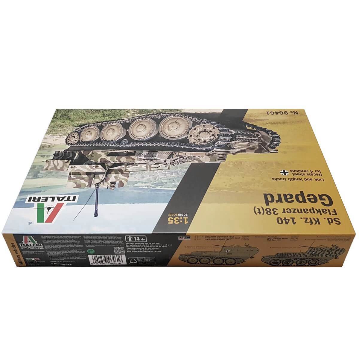 1:35 Sd. Kfz. 140 Flakpanzer 38(t) Gepard - ITALERI