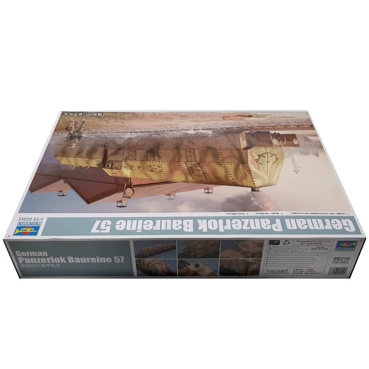1:35 German Panzerlok BR57 - TRUMPETER