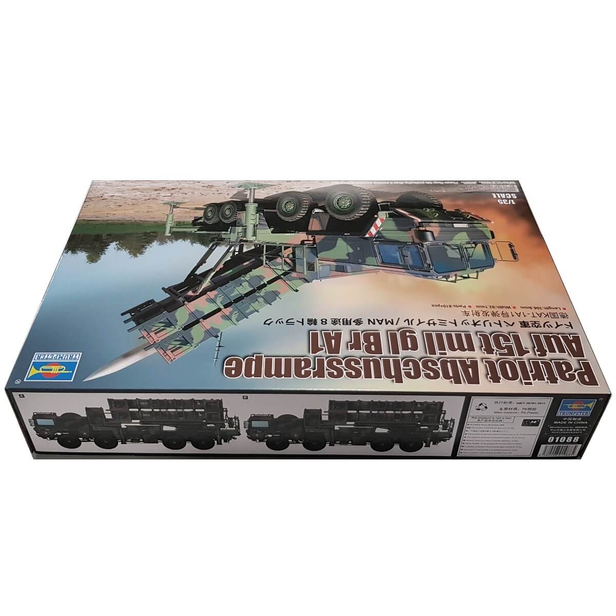 1:35 Patriot Abschussrampe auf 15t mil gl Br A1 - TRUMPETER